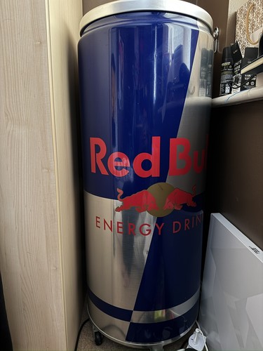 Redbull fridge working - redbull,