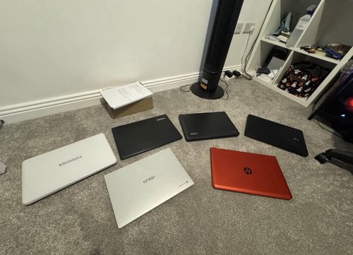 Joblot laptops acer hp - of, acer,