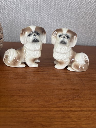 Pair 1950 ceramic - pair,