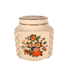 Vintage storage jar sadler - storage,