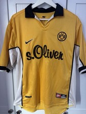 Borussia Dortmund Nike 98/00 Home Shirt. Size Medium