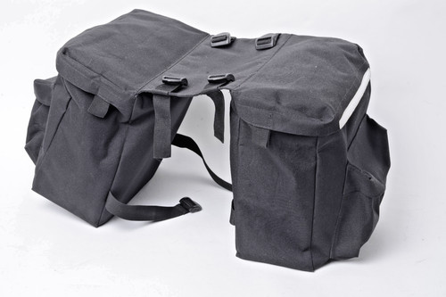 Double bicycle pannier rack - double,