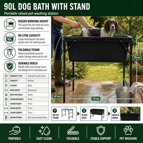Dog bath - stand, grooming