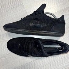 Cruyff Vanenburg Hyperknit Trainers Mens EU 41 UK 7 Black Lace Up Athletic Shoes