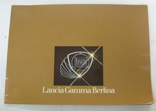 LANCIA Gamma Berlina Car Sales Brochure LF c1977 #88795872
