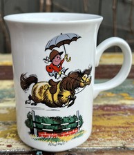 VINTAGE NORMAN THELWELL ALDRIDGE MUG 1967 Staffordshire Pony Mug Collectable VGC