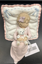 The Leonardo Collection porcelain sleeping girl figurine [WG]