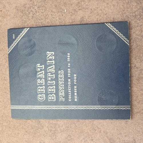 Whitman folder 9684 pennies - gb,