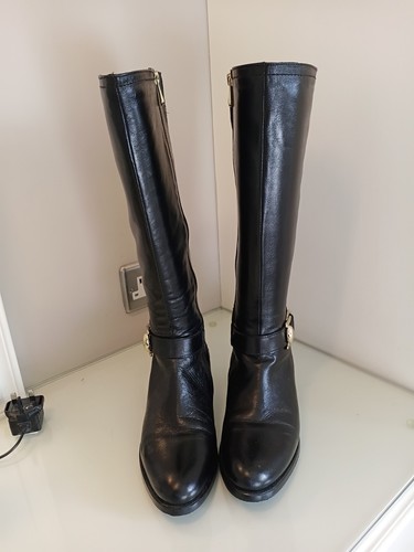 Moda pelle knee high - moda,