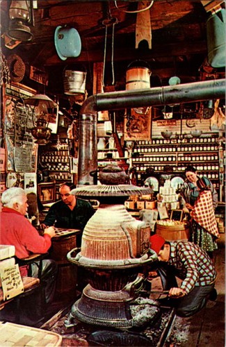 Weston postcard interior of - postcard,