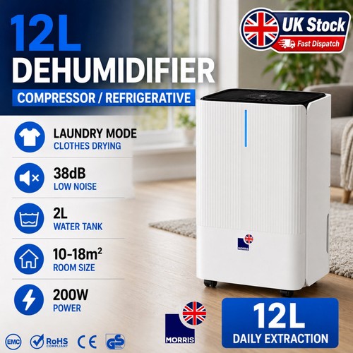 Morris 12l dehumidifier for - dehumidifier,