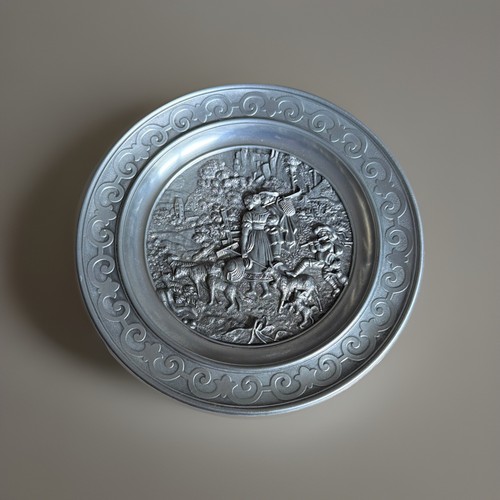 Sks zinn pewter plate wall - pewter,