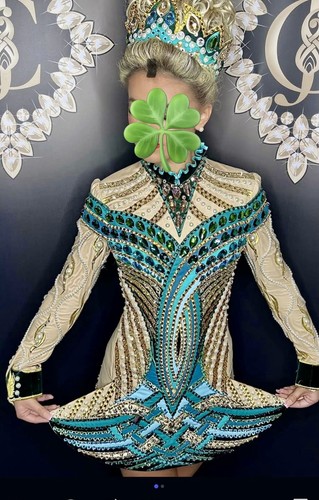 Stunning irish dancing dress - dancing,