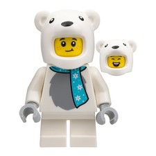 LEGO City Polar Bear Costume Boy Minifigure from 60475