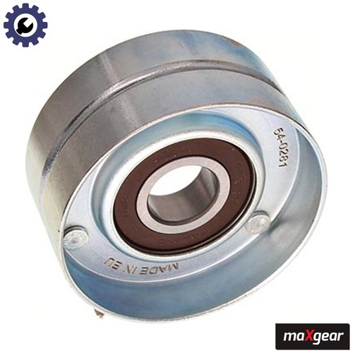 Tensioner pulley vribbed - tensioner,