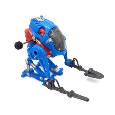 Vintage Plotters Power Forces 1994 Wind Up Blue Robot Action Figure New Ray Lot