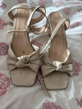 well nice worn sandal heels