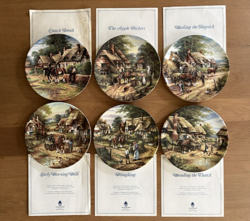 Wedgewood plates country - plates, days
