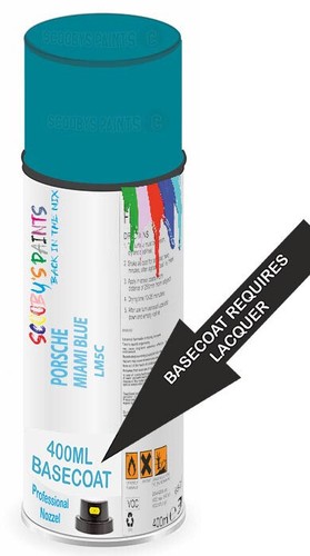 Basecoat aerosol for - basecoat, porsche