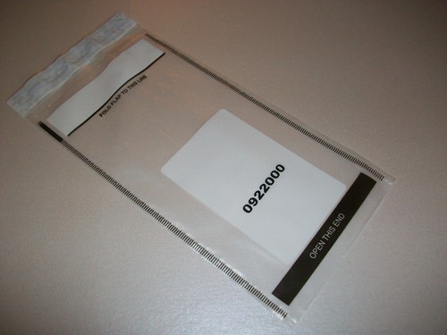 500 plastic tamper evident - plastic,