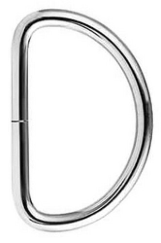 Metal rings fasteners - metal, 25mm