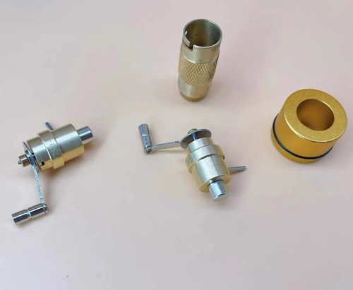 Mainspring winder set - set, brass