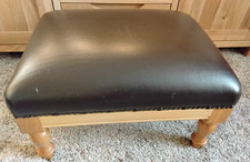 Solid oak and genuine brown