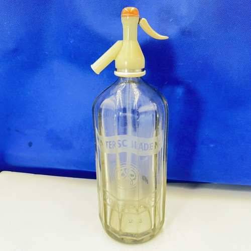 Soda syphon etched - soda,
