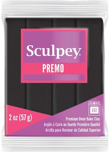 Sculpey premo polymer black - sculpey,