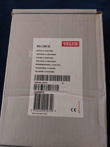 Velux wli 130 button - 51, triple