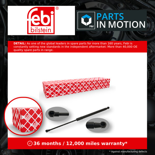 Boot gas strut fits peugeot - fits,