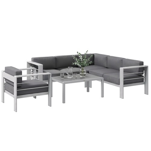 Outsunny pcs garden sofa set - outsunny,