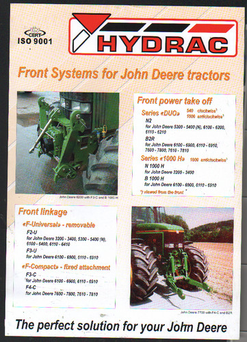 Hydrac front linkage and pto - and,
