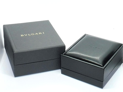 Bvlgari black leather cream - black,