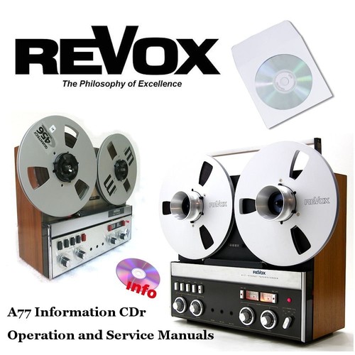 Revox a77 tape recorder reel