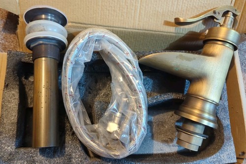 Vintage brass look - brass, mixer