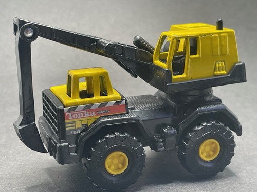 Tonka mighty backhoe - backhoe, mint