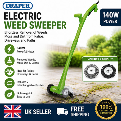 Draper electric weed - electric, sweeper
