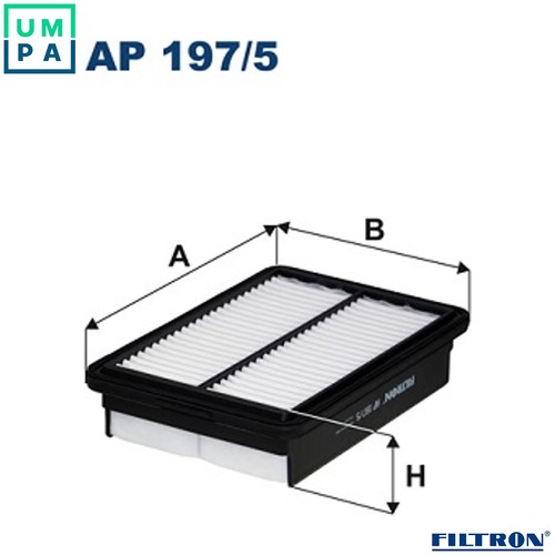 Air filter 197 for - air, ap