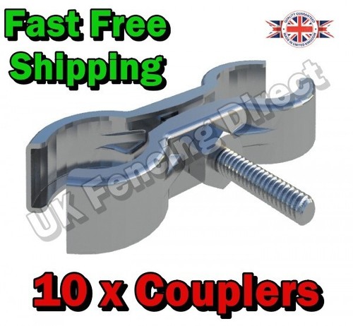 Clips for heras fence - 10,