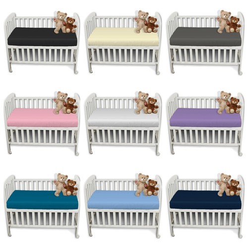 Cot bed fitted sheets 100 - x, 100%