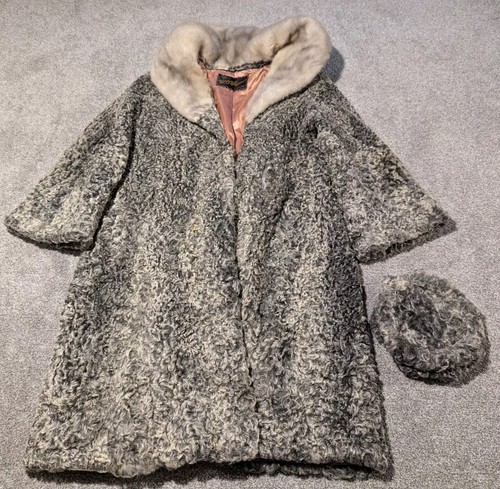 Lamb fur coat - +, one