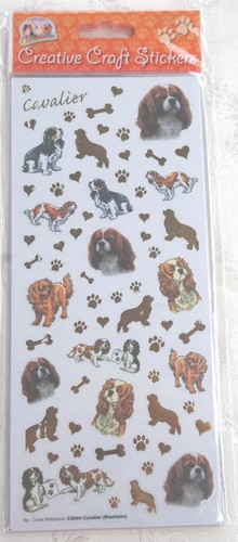Spaniel craft stickers