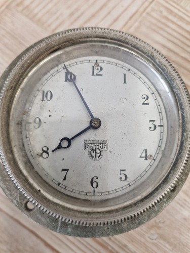 Smiths car dashboard - dashboard, clock