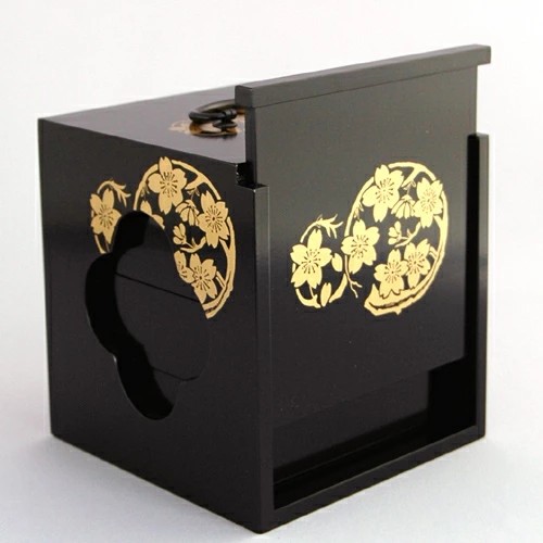 Japanese wooden bento - wooden, box