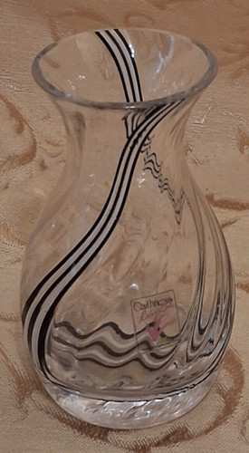 Caithness crystal vase - vase, –