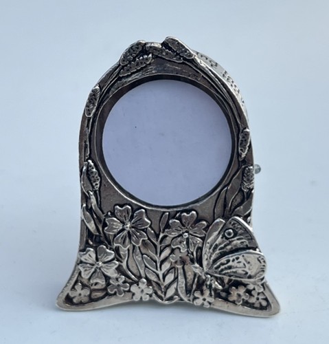 Silver scenes mini photo frame - silver,
