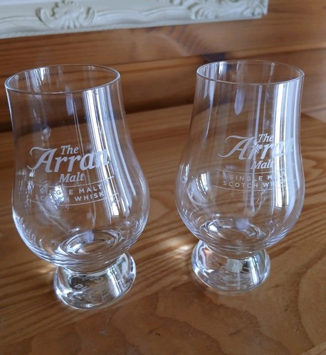 Two whisky nosing glasses - two,