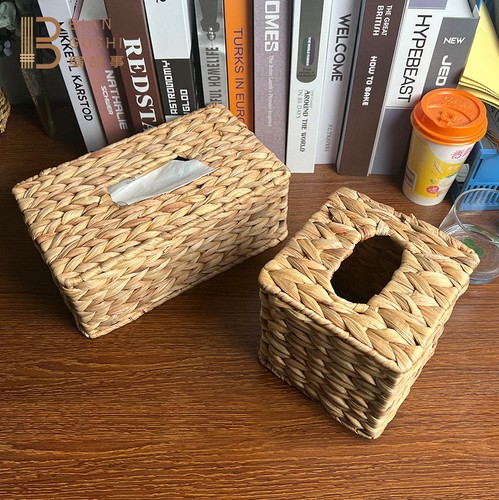 Rattan square tissue - rattan,