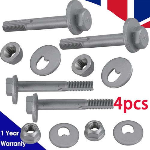 Suspension camber bolt kit - 4x,